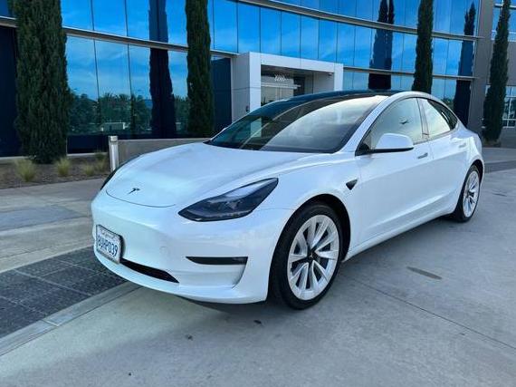 TESLA MODEL 3 2022 5YJ3E1EB9NF337242 image
